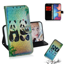Load image into Gallery viewer, Colored Drawing Pattern Colorful Magnetic Buckle Horizontal Flip PU Leather Case with Holder &amp; Card Slots &amp; Wallet &amp; Lanyard