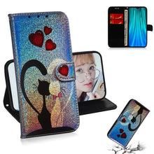 Load image into Gallery viewer, Colored Drawing Pattern Colorful Magnetic Buckle Horizontal Flip PU Leather Case with Holder &amp; Card Slots &amp; Wallet &amp; Lanyard
