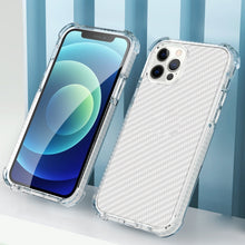 Load image into Gallery viewer, Carbon Fiber Acrylic Protective Case, For iPhone 12 mini, For iPhone 12 / 12 Pro, For iPhone 12 Pro Max