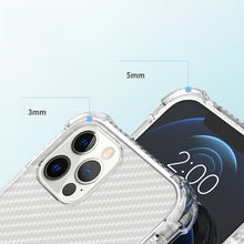 Load image into Gallery viewer, Carbon Fiber Acrylic Protective Case, For iPhone 12 mini, For iPhone 12 / 12 Pro, For iPhone 12 Pro Max