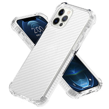 Load image into Gallery viewer, Carbon Fiber Acrylic Protective Case, For iPhone 12 mini, For iPhone 12 / 12 Pro, For iPhone 12 Pro Max