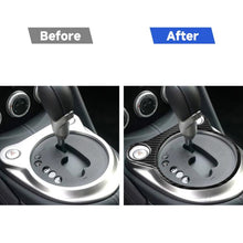 Load image into Gallery viewer, Car Carbon Fiber Whole Gear Position Console Panel Decorative Sticker for Nissan 370Z Z34 2009-, Left and Right Drive Universal, Whole Gear Position Console Panel