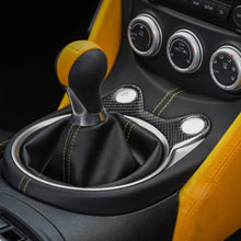 Load image into Gallery viewer, Car Carbon Fiber Half Gear Position Console Panel Decorative Sticker for Nissan 370Z Z34 2009-, Left and Right Drive Universal, Half Gear Position Console Panel
