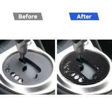 Load image into Gallery viewer, Car Carbon Fiber Manual Transmission Panel Decorative Sticker for Nissan 370Z Z34 2009-, Manual Transmission Left Drive, Manual Transmission Right Drive