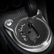 Load image into Gallery viewer, Car Carbon Fiber Gear Shift Panel Decorative Sticker for Nissan 370Z Z34 2009-, Gear Shift Panel Left Drive, Gear Shift Panel Right Drive
