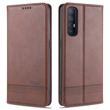 Load image into Gallery viewer, AZNS Magnetic Calf Texture Horizontal Flip Leather Case with Card Slots &amp; Holder &amp; Wallet, For OPPO A72 5G, For OPPO Reno3 Pro, For OPPO Reno4 / Reno4 Pro, For Samsung Galaxy S30 Plus