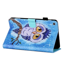 Load image into Gallery viewer, Coloured Drawing Stitching Horizontal Flip Leather Case with Holder &amp; Card Slot &amp; Sleep / Wake-up Function, For Samsung Galaxy Tab A7 10.4 (2020) T500/T505, For Samsung Galaxy Tab S6 Lite P610/P615, For Samsung Galaxy Tab A 8.0 (2019) T290/T295        ...