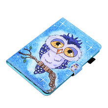 Load image into Gallery viewer, Coloured Drawing Stitching Horizontal Flip Leather Case with Holder &amp; Card Slot &amp; Sleep / Wake-up Function, For Samsung Galaxy Tab A7 10.4 (2020) T500/T505, For Samsung Galaxy Tab S6 Lite P610/P615, For Samsung Galaxy Tab A 8.0 (2019) T290/T295        ...