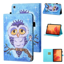 Load image into Gallery viewer, Coloured Drawing Stitching Horizontal Flip Leather Case with Holder &amp; Card Slot &amp; Sleep / Wake-up Function, For Samsung Galaxy Tab A7 10.4 (2020) T500/T505, For Samsung Galaxy Tab S6 Lite P610/P615, For Samsung Galaxy Tab A 8.0 (2019) T290/T295        ...