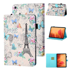 Load image into Gallery viewer, Coloured Drawing Stitching Horizontal Flip Leather Case with Holder &amp; Card Slot &amp; Sleep / Wake-up Function, For Samsung Galaxy Tab A7 10.4 (2020) T500/T505, For Samsung Galaxy Tab S6 Lite P610/P615, For Samsung Galaxy Tab A 8.0 (2019) T290/T295        ...