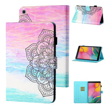 Load image into Gallery viewer, Coloured Drawing Stitching Horizontal Flip Leather Case with Holder &amp; Card Slot &amp; Sleep / Wake-up Function, For Samsung Galaxy Tab A7 10.4 (2020) T500/T505, For Samsung Galaxy Tab S6 Lite P610/P615, For Samsung Galaxy Tab A 8.0 (2019) T290/T295        ...