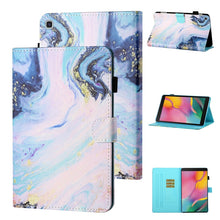 Load image into Gallery viewer, Coloured Drawing Stitching Horizontal Flip Leather Case with Holder &amp; Card Slot &amp; Sleep / Wake-up Function, For Samsung Galaxy Tab A7 10.4 (2020) T500/T505, For Samsung Galaxy Tab S6 Lite P610/P615, For Samsung Galaxy Tab A 8.0 (2019) T290/T295        ...