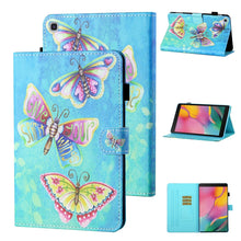 Load image into Gallery viewer, Coloured Drawing Stitching Horizontal Flip Leather Case with Holder &amp; Card Slot &amp; Sleep / Wake-up Function, For Samsung Galaxy Tab A7 10.4 (2020) T500/T505, For Samsung Galaxy Tab S6 Lite P610/P615, For Samsung Galaxy Tab A 8.0 (2019) T290/T295        ...