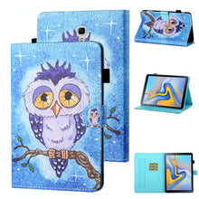 Load image into Gallery viewer, Coloured Drawing Stitching Horizontal Flip Leather Case with Holder &amp; Card Slot &amp; Sleep / Wake-up Function, For Samsung Galaxy Tab A7 10.4 (2020) T500/T505, For Samsung Galaxy Tab S6 Lite P610/P615, For Samsung Galaxy Tab A 8.0 (2019) T290/T295        ...