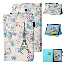 Load image into Gallery viewer, Coloured Drawing Stitching Horizontal Flip Leather Case with Holder &amp; Card Slot &amp; Sleep / Wake-up Function, For Samsung Galaxy Tab A7 10.4 (2020) T500/T505, For Samsung Galaxy Tab S6 Lite P610/P615, For Samsung Galaxy Tab A 8.0 (2019) T290/T295        ...