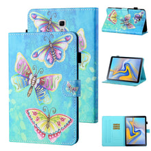 Load image into Gallery viewer, Coloured Drawing Stitching Horizontal Flip Leather Case with Holder &amp; Card Slot &amp; Sleep / Wake-up Function, For Samsung Galaxy Tab A7 10.4 (2020) T500/T505, For Samsung Galaxy Tab S6 Lite P610/P615, For Samsung Galaxy Tab A 8.0 (2019) T290/T295        ...