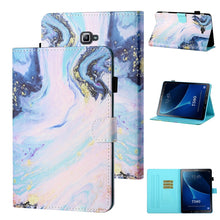 Load image into Gallery viewer, Coloured Drawing Stitching Horizontal Flip Leather Case with Holder &amp; Card Slot &amp; Sleep / Wake-up Function, For Samsung Galaxy Tab A7 10.4 (2020) T500/T505, For Samsung Galaxy Tab S6 Lite P610/P615, For Samsung Galaxy Tab A 8.0 (2019) T290/T295        ...