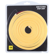 Load image into Gallery viewer, CJ-1206 12V 6A 5m IP65 Waterproof Silicone Neon LED Strip Light, US Plug