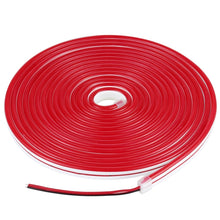 Load image into Gallery viewer, CJ-1206 12V 6A 5m IP65 Waterproof Silicone Neon LED Strip Light, US Plug