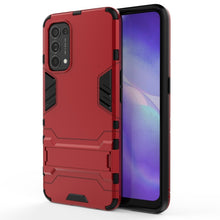Load image into Gallery viewer, PC + TPU Shockproof Protective Case with Holder, For OnePlus 9, For OPPO Reno5, For Xiaomi Redmi Note 9 5G