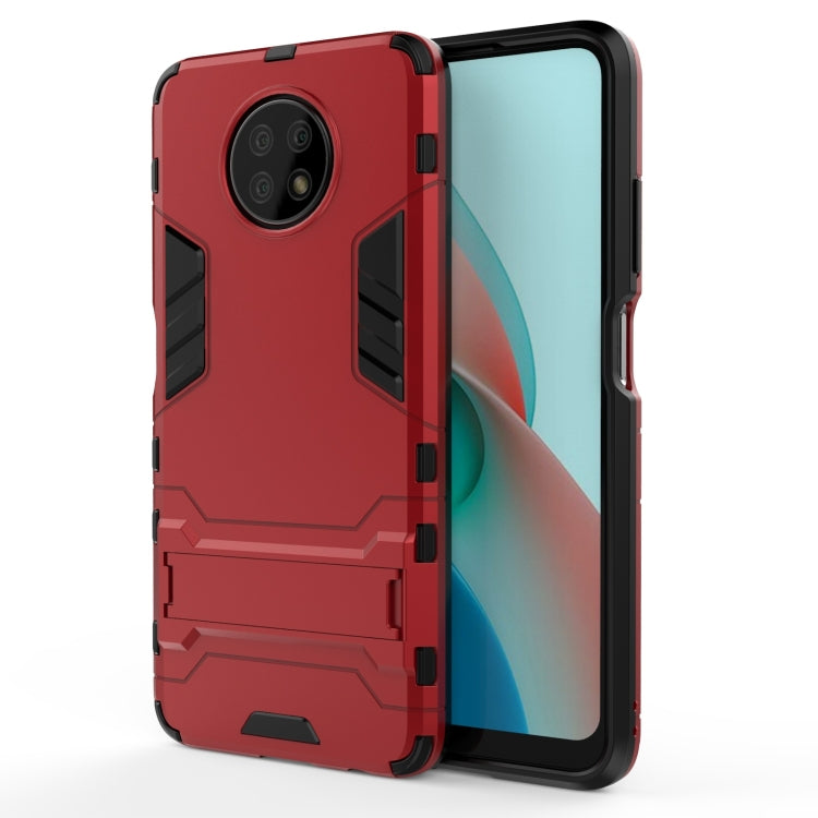 PC + TPU Shockproof Protective Case with Holder, For OnePlus 9, For OPPO Reno5, For Xiaomi Redmi Note 9 5G
