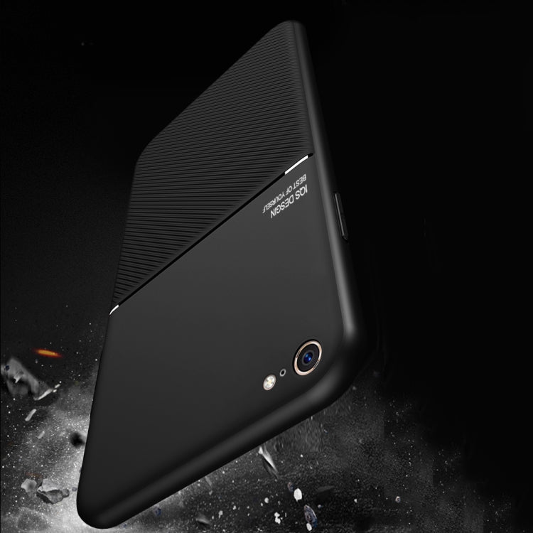 Classic Tilt Strip Grain Magnetic Shockproof PC + TPU Case, For iPhone 6, For iPhone 6 Plus, For iPhone SE 2022 / SE 2020 / 8 / 7, For iPhone 8 Plus / 7 Plus, For iPhone 11, For iPhone 11 Pro, For iPhone 11 Pro Max, For iPhone 12 mini                  ...