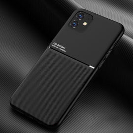 Classic Tilt Strip Grain Magnetic Shockproof PC + TPU Case, For iPhone 11, For iPhone 11 Pro, For iPhone 11 Pro Max, For iPhone 12 mini, For iPhone 12 / 12 Pro, For iPhone 12 Pro Max