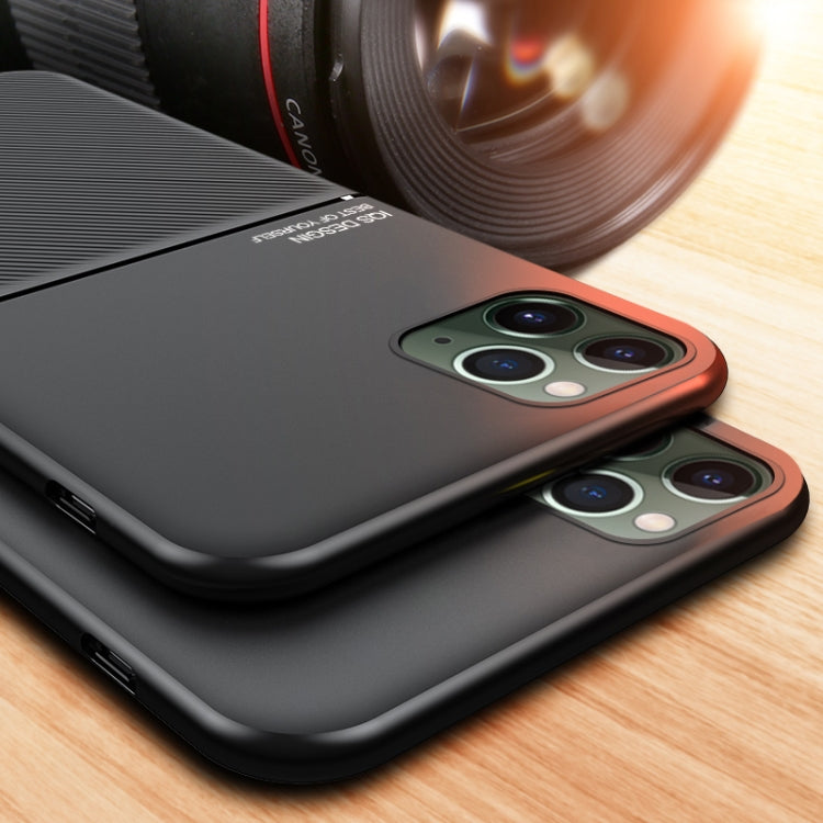 Classic Tilt Strip Grain Magnetic Shockproof PC + TPU Case, For iPhone 11, For iPhone 11 Pro, For iPhone 11 Pro Max, For iPhone 12 mini, For iPhone 12 / 12 Pro, For iPhone 12 Pro Max