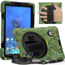 Load image into Gallery viewer, Shockproof Colorful Silicone + PC Protective Case with Holder &amp; Shoulder Strap &amp; Hand Strap, For Samsung Galaxy Tab active 3 T570 / T575 8.0, For Lenovo Tab M8 (2020) TB-8705F 8.0 inch