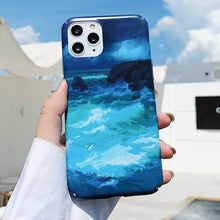 Load image into Gallery viewer, Water Stick Style Hard Protective Case, For iPhone 11, For iPhone 11 Pro, For iPhone 11 Pro Max, For iPhone 12 mini, For iPhone 12 / 12 Pro, For iPhone 12 Pro Max