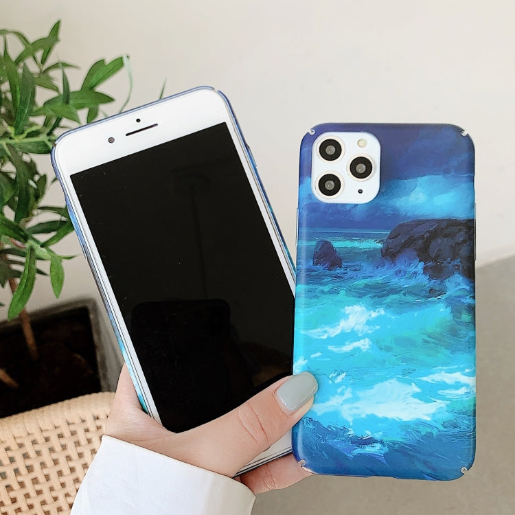 Water Stick Style Hard Protective Case, For iPhone 11, For iPhone 11 Pro, For iPhone 11 Pro Max, For iPhone 12 mini, For iPhone 12 / 12 Pro, For iPhone 12 Pro Max