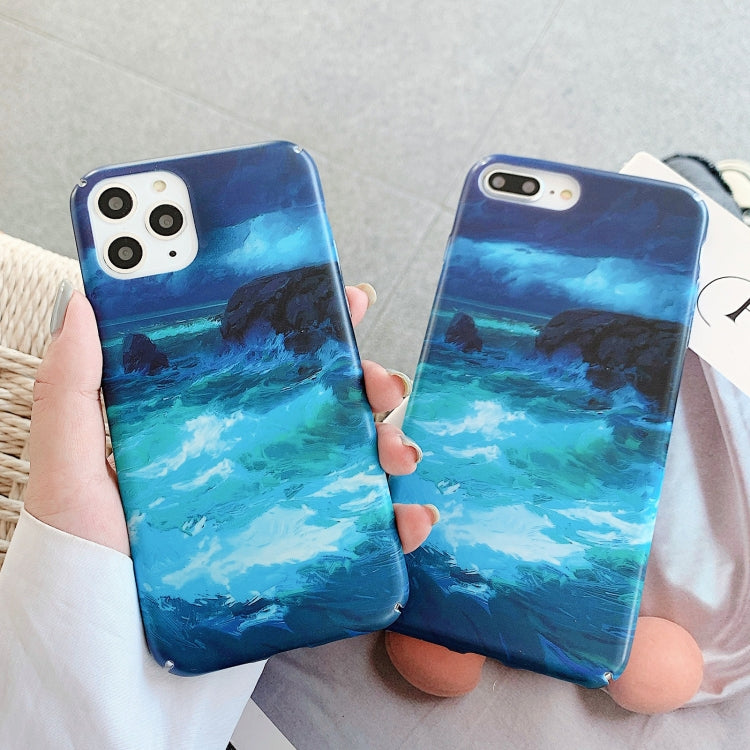 Water Stick Style Hard Protective Case, For iPhone 11, For iPhone 11 Pro, For iPhone 11 Pro Max, For iPhone 12 mini, For iPhone 12 / 12 Pro, For iPhone 12 Pro Max