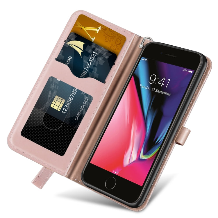 Life of Tree Embossing Pattern Horizontal Flip Leather Case with Holder & Card Slot & Wallet & Photo Frame & Lanyard, For iPhone 6 & 6s, For iPhone 6 Plus & 6s Plus, For iPhone 8 & 7, For iPhone 8 Plus & 7 Plus, For iPhone 11 Pro, For iPhone 11        ...