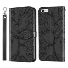 Load image into Gallery viewer, Life of Tree Embossing Pattern Horizontal Flip Leather Case with Holder &amp; Card Slot &amp; Wallet &amp; Photo Frame &amp; Lanyard, For iPhone 6 &amp; 6s, For iPhone 6 Plus &amp; 6s Plus, For iPhone 8 &amp; 7, For iPhone 8 Plus &amp; 7 Plus, For iPhone 11 Pro, For iPhone 11        ...