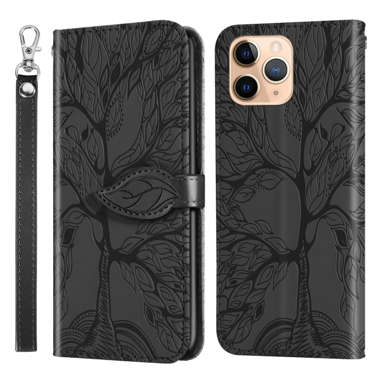 Life of Tree Embossing Pattern Horizontal Flip Leather Case with Holder & Card Slot & Wallet & Photo Frame & Lanyard, For iPhone 6 & 6s, For iPhone 6 Plus & 6s Plus, For iPhone 8 & 7, For iPhone 8 Plus & 7 Plus, For iPhone 11 Pro, For iPhone 11        ...