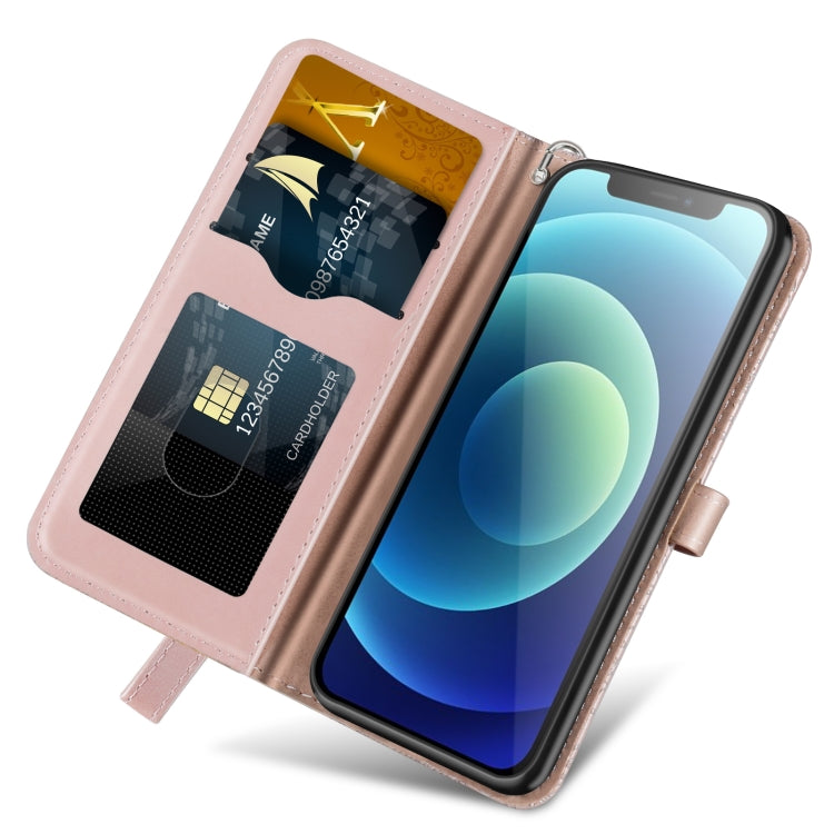 Life of Tree Embossing Pattern Horizontal Flip Leather Case with Holder & Card Slot & Wallet & Photo Frame & Lanyard, For iPhone 12 Pro Max, For iPhone X / XS, For iPhone XR, For iPhone XS Max