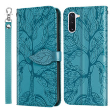 Load image into Gallery viewer, Life of Tree Embossing Pattern Horizontal Flip Leather Case with Holder &amp; Card Slot &amp; Wallet &amp; Photo Frame &amp; Lanyard, For Samsung Galaxy Note8, For Samsung Galaxy Note9, For Samsung Galaxy Note10, For Samsung Galaxy Note10+, For Samsung Galaxy Note20  ...