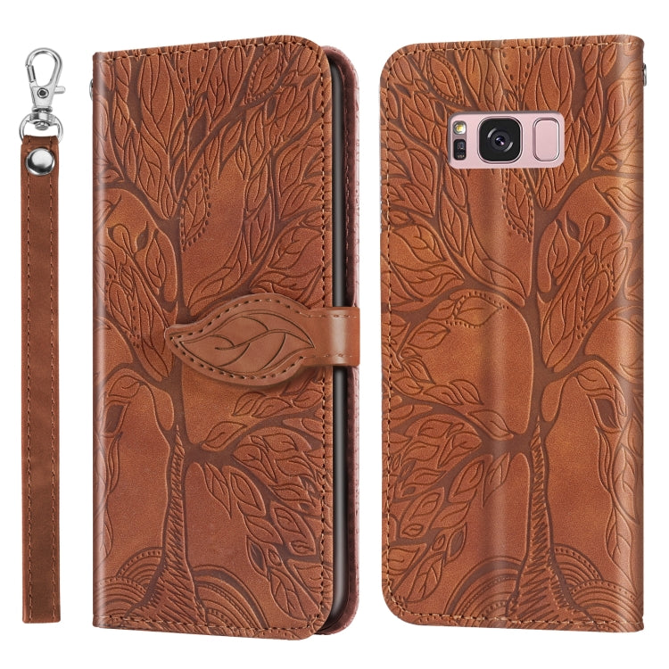 Life of Tree Embossing Pattern Horizontal Flip Leather Case with Holder & Card Slot & Wallet & Photo Frame & Lanyard, For Samsung Galaxy Note8, For Samsung Galaxy Note9, For Samsung Galaxy Note10, For Samsung Galaxy Note10+, For Samsung Galaxy Note20  ...