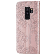 Load image into Gallery viewer, Life of Tree Embossing Pattern Horizontal Flip Leather Case with Holder &amp; Card Slot &amp; Wallet &amp; Photo Frame &amp; Lanyard, For Samsung Galaxy S9+, For Samsung Galaxy S10, For Samsung Galaxy S10+, For Samsung Galaxy S10e, For Samsung Galaxy S20              ...