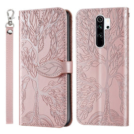 Life of Tree Embossing Pattern Horizontal Flip Leather Case with Holder & Card Slot & Wallet & Photo Frame & Lanyard, For Xiaomi Poco M2, For Xiaomi Poco M2 Pro, For Xiaomi Redmi 9, For Xiaomi Redmi 9A, For Xiaomi Redmi 9C, For Xiaomi Mi 10 Lite 5G    ...
