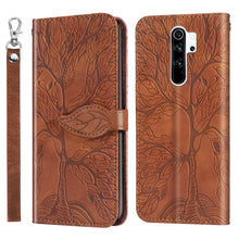 Load image into Gallery viewer, Life of Tree Embossing Pattern Horizontal Flip Leather Case with Holder &amp; Card Slot &amp; Wallet &amp; Photo Frame &amp; Lanyard, For Xiaomi Poco M2, For Xiaomi Poco M2 Pro, For Xiaomi Redmi 9, For Xiaomi Redmi 9A, For Xiaomi Redmi 9C, For Xiaomi Mi 10 Lite 5G    ...