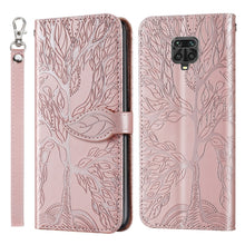 Load image into Gallery viewer, Life of Tree Embossing Pattern Horizontal Flip Leather Case with Holder &amp; Card Slot &amp; Wallet &amp; Photo Frame &amp; Lanyard, For Xiaomi Poco M2, For Xiaomi Poco M2 Pro, For Xiaomi Redmi 9, For Xiaomi Redmi 9A, For Xiaomi Redmi 9C, For Xiaomi Mi 10 Lite 5G    ...
