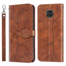 Load image into Gallery viewer, Life of Tree Embossing Pattern Horizontal Flip Leather Case with Holder &amp; Card Slot &amp; Wallet &amp; Photo Frame &amp; Lanyard, For Xiaomi Poco M2, For Xiaomi Poco M2 Pro, For Xiaomi Redmi 9, For Xiaomi Redmi 9A, For Xiaomi Redmi 9C, For Xiaomi Mi 10 Lite 5G    ...
