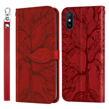 Load image into Gallery viewer, Life of Tree Embossing Pattern Horizontal Flip Leather Case with Holder &amp; Card Slot &amp; Wallet &amp; Photo Frame &amp; Lanyard, For Xiaomi Poco M2, For Xiaomi Poco M2 Pro, For Xiaomi Redmi 9, For Xiaomi Redmi 9A, For Xiaomi Redmi 9C, For Xiaomi Mi 10 Lite 5G    ...