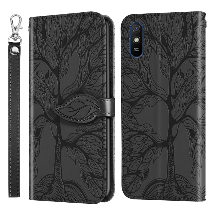 Life of Tree Embossing Pattern Horizontal Flip Leather Case with Holder & Card Slot & Wallet & Photo Frame & Lanyard, For Xiaomi Poco M2, For Xiaomi Poco M2 Pro, For Xiaomi Redmi 9, For Xiaomi Redmi 9A, For Xiaomi Redmi 9C, For Xiaomi Mi 10 Lite 5G    ...