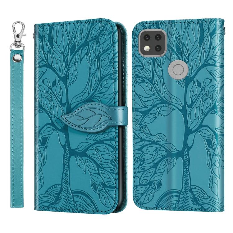 Life of Tree Embossing Pattern Horizontal Flip Leather Case with Holder & Card Slot & Wallet & Photo Frame & Lanyard, For Xiaomi Poco M2, For Xiaomi Poco M2 Pro, For Xiaomi Redmi 9, For Xiaomi Redmi 9A, For Xiaomi Redmi 9C, For Xiaomi Mi 10 Lite 5G    ...
