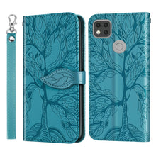 Load image into Gallery viewer, Life of Tree Embossing Pattern Horizontal Flip Leather Case with Holder &amp; Card Slot &amp; Wallet &amp; Photo Frame &amp; Lanyard, For Xiaomi Poco M2, For Xiaomi Poco M2 Pro, For Xiaomi Redmi 9, For Xiaomi Redmi 9A, For Xiaomi Redmi 9C, For Xiaomi Mi 10 Lite 5G    ...