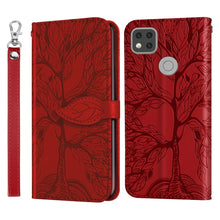 Load image into Gallery viewer, Life of Tree Embossing Pattern Horizontal Flip Leather Case with Holder &amp; Card Slot &amp; Wallet &amp; Photo Frame &amp; Lanyard, For Xiaomi Poco M2, For Xiaomi Poco M2 Pro, For Xiaomi Redmi 9, For Xiaomi Redmi 9A, For Xiaomi Redmi 9C, For Xiaomi Mi 10 Lite 5G    ...