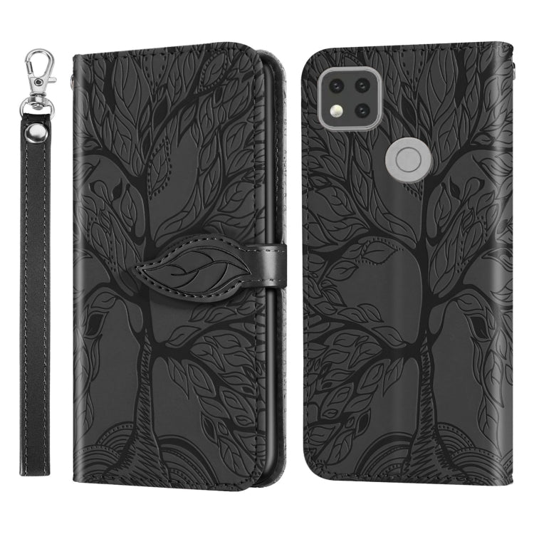 Life of Tree Embossing Pattern Horizontal Flip Leather Case with Holder & Card Slot & Wallet & Photo Frame & Lanyard, For Xiaomi Poco M2, For Xiaomi Poco M2 Pro, For Xiaomi Redmi 9, For Xiaomi Redmi 9A, For Xiaomi Redmi 9C, For Xiaomi Mi 10 Lite 5G    ...