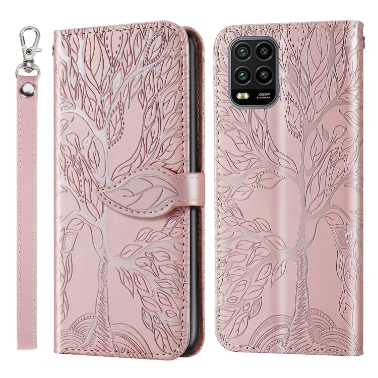 Life of Tree Embossing Pattern Horizontal Flip Leather Case with Holder & Card Slot & Wallet & Photo Frame & Lanyard, For Xiaomi Poco M2, For Xiaomi Poco M2 Pro, For Xiaomi Redmi 9, For Xiaomi Redmi 9A, For Xiaomi Redmi 9C, For Xiaomi Mi 10 Lite 5G    ...